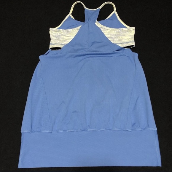 Lululemon No Limits Tank Top Bra Attached Blue Tank | Size 6 | NWOT - Picture 5 of 10